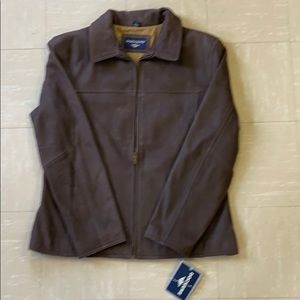 NWT- Women’s genuine leather Dockers jacket. Sz LG
